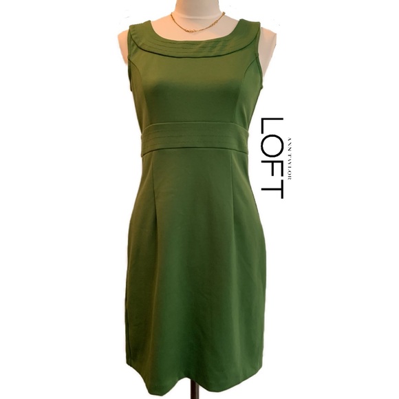 LOFT Dresses & Skirts - NWT Ann Taylor Loft Sheath Dress Kelly Green